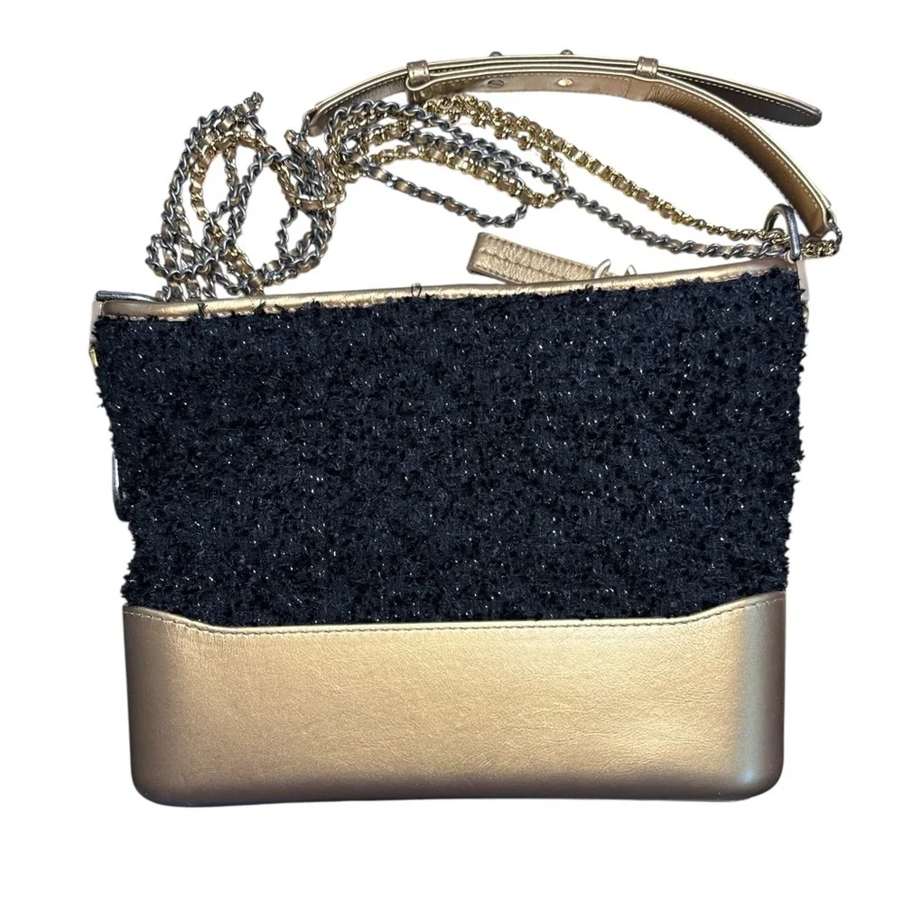 Chanel Gabrielle de Chanel Small Shoulder Bag Tweed - Picture 3 of 13